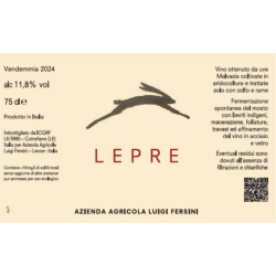 Lepre Malvasia Bianca Salento macerato